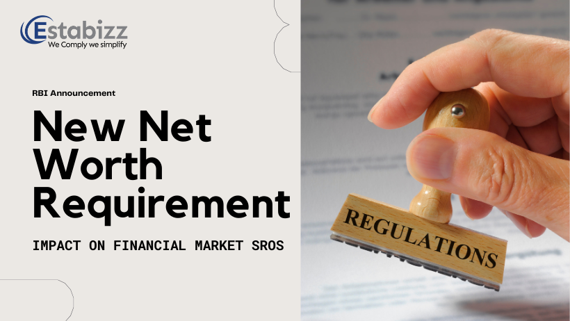 RBI Imposes ₹10 Crore Minimum Net Worth Requirement for Financial Market SROs