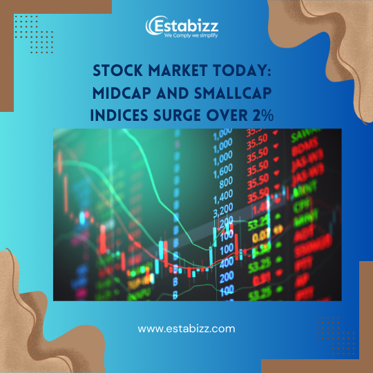 Stock Market Today: Midcap and Smallcap Indices Surge Over 2%