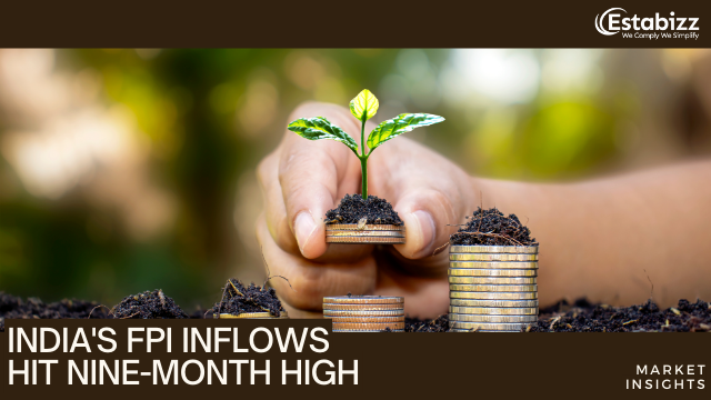 Nine-Month High FPI Inflows Elevate India’s Global Market Weight
