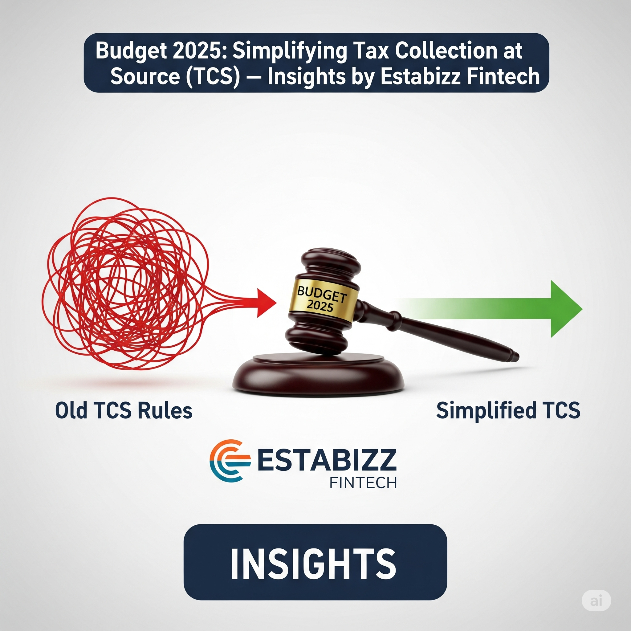 Budget 2025: Simplifying Tax Collection at Source (TCS) – Insights by Estabizz Fintech