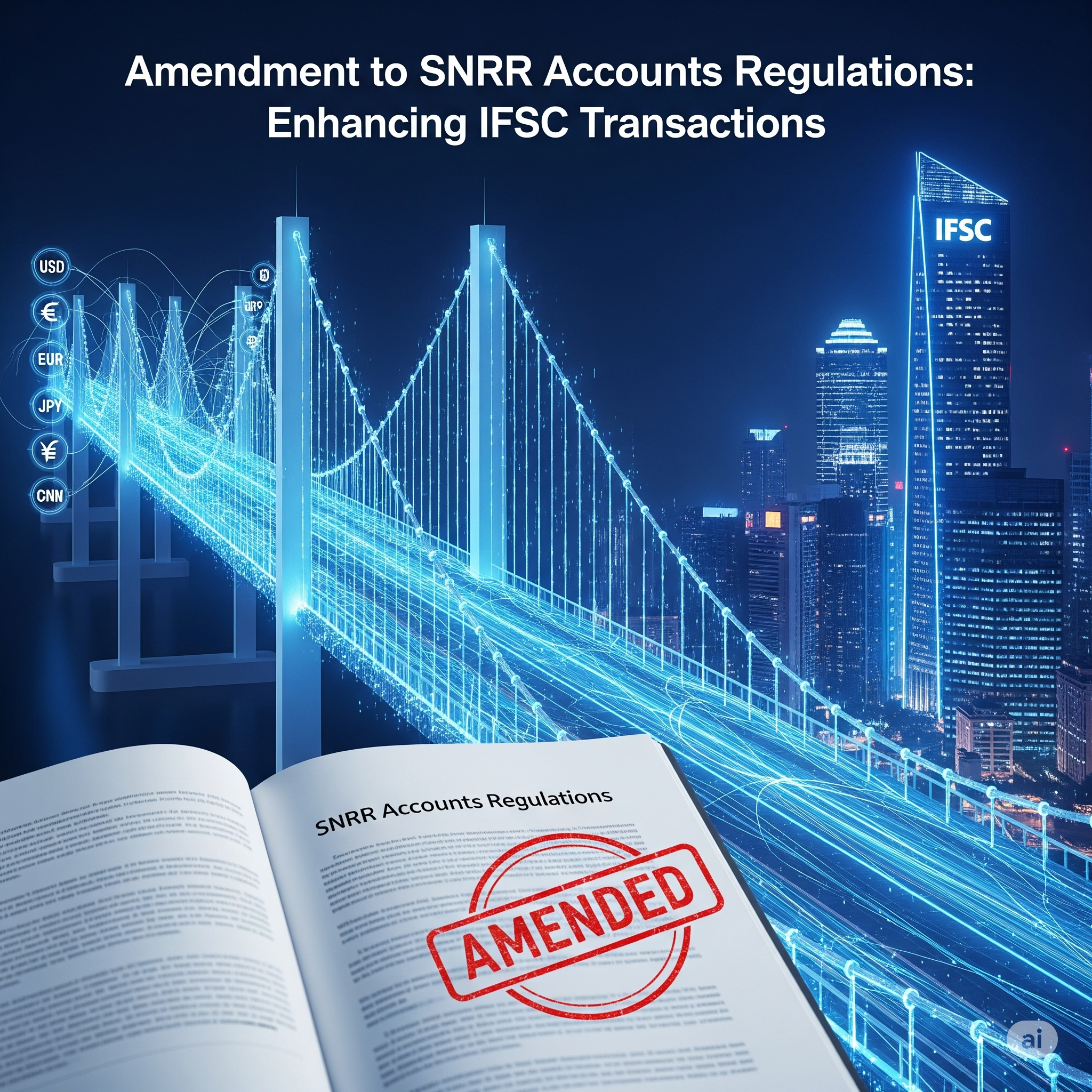 Amendment to SNRR Accounts Regulations: Enhancing IFSC Transactions
