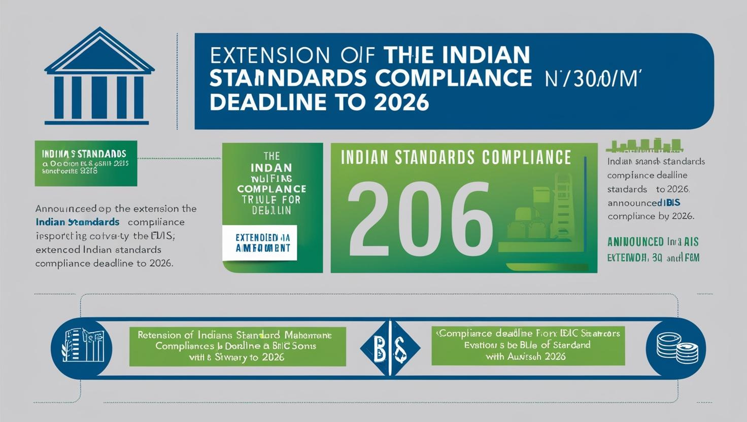 Indian Standards Compliance Deadline Extended to 2026: BIS Amendment