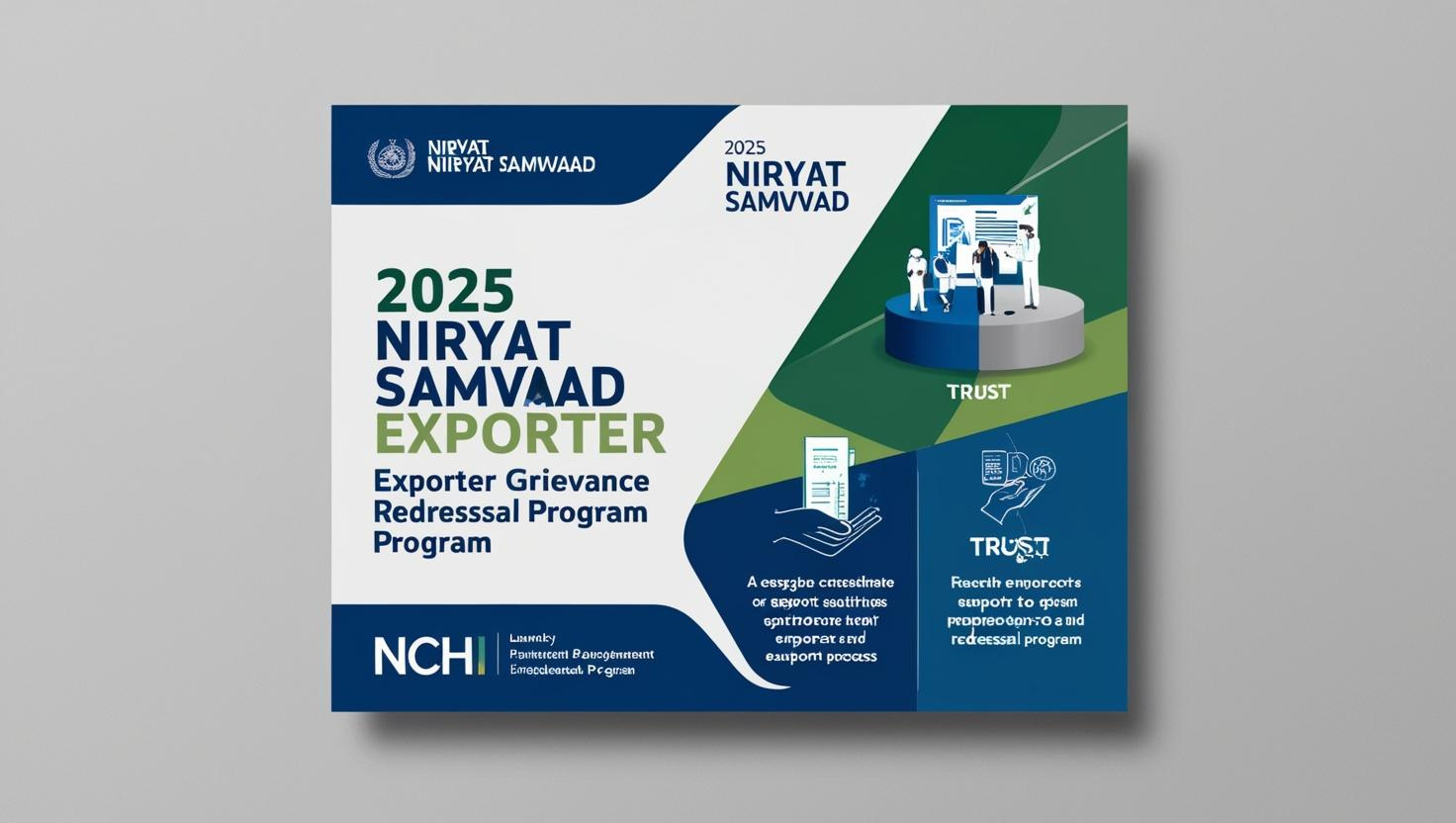NIRYAT SAMVAAD Exporter Grievance Redressal 2025 NCH Launches NIRYAT SAMVAAD for Monthly Exporter Grievance Redressal