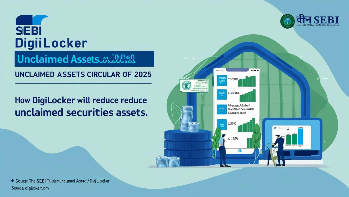 SEBI DigiLocker Unclaimed Assets Circular 2025 DigiLocker to Reduce Unclaimed Securities Assets