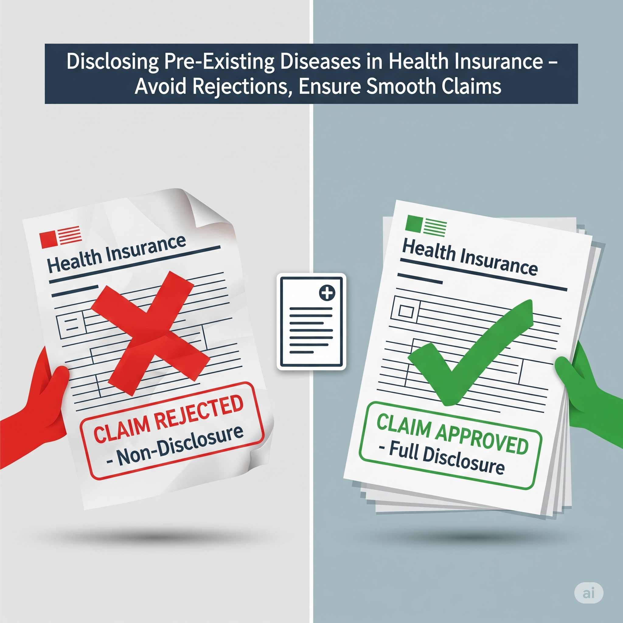 Disclosing Pre-Existing Diseases in Health Insurance – Avoid Rejections, Ensure Smooth Claims