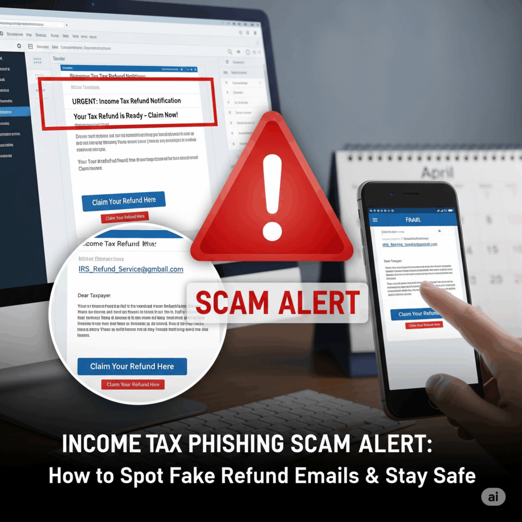 » Blog Archive Income Tax Phishing Scam Alert: Identify Fake Refund ...