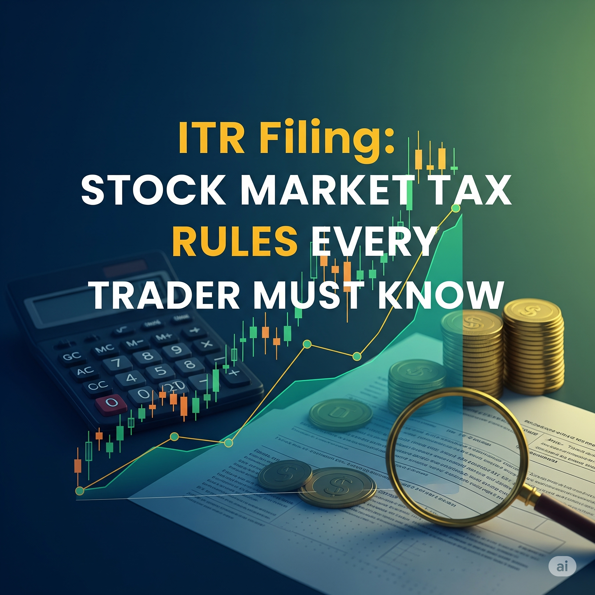 ITR Filing: Stock Market Tax Rules Every Trader Must Know