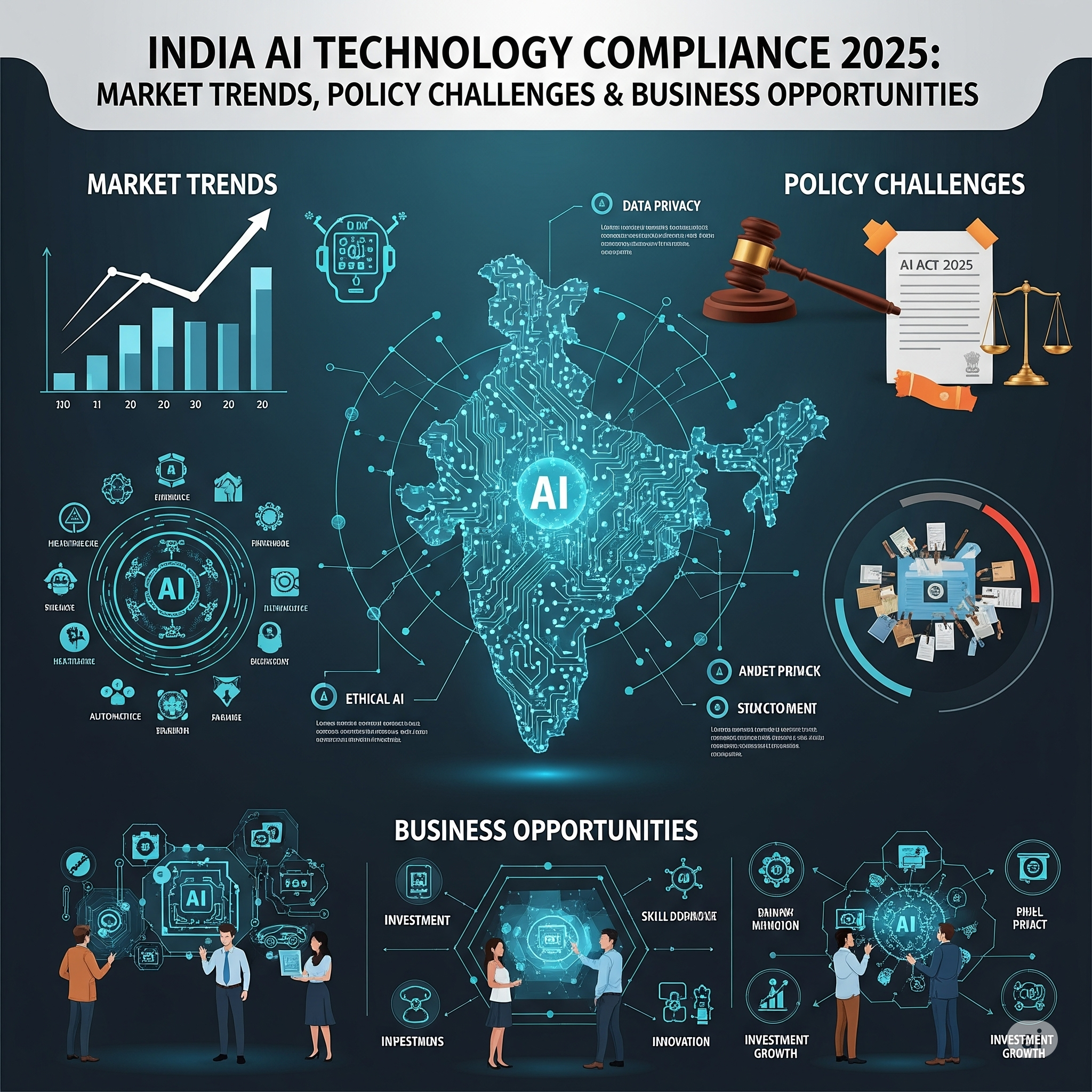 India AI Technology Compliance 2025: Market Trends, Policy Challenges & Business Opportunities