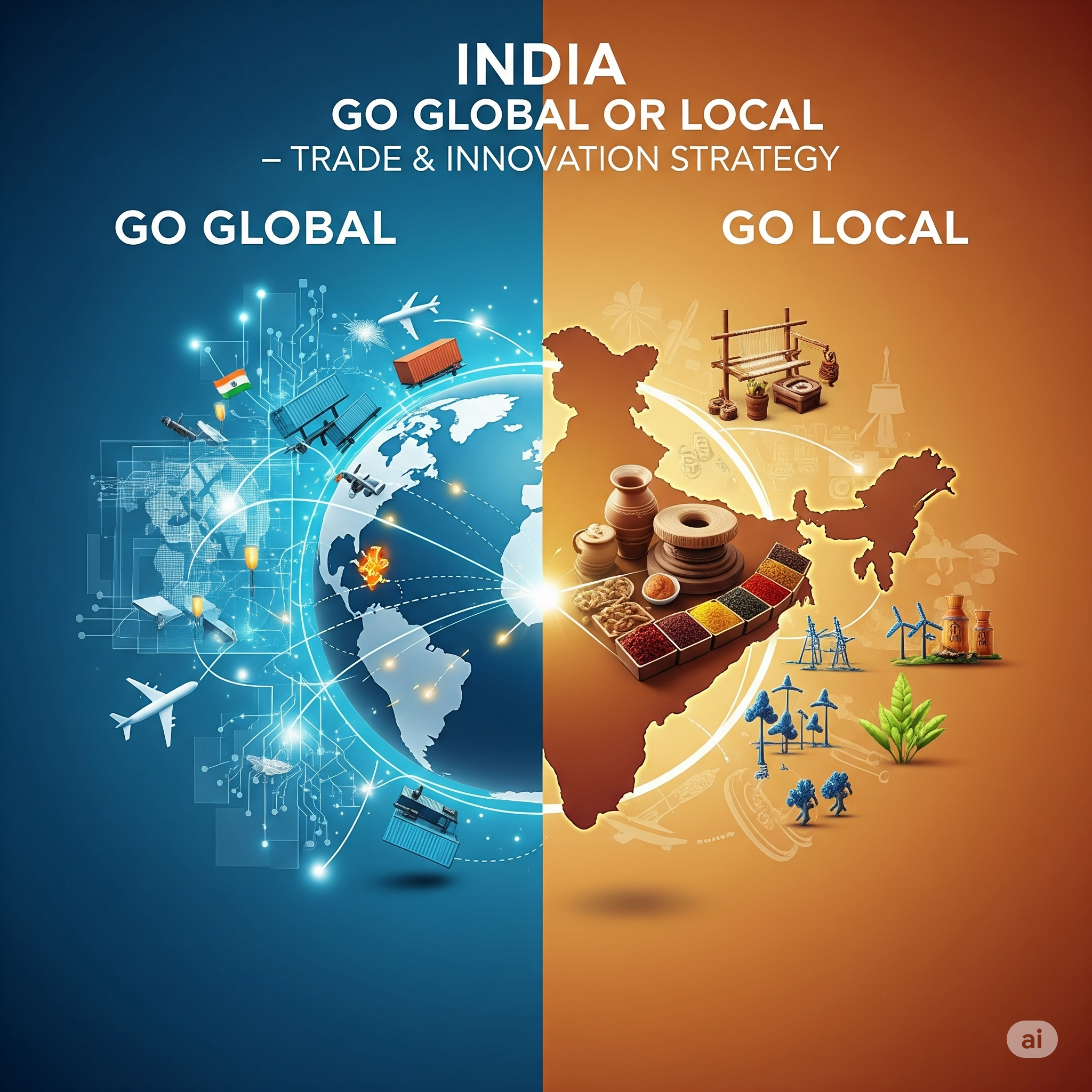 India Go Global or Local – Trade & Innovation Strategy
