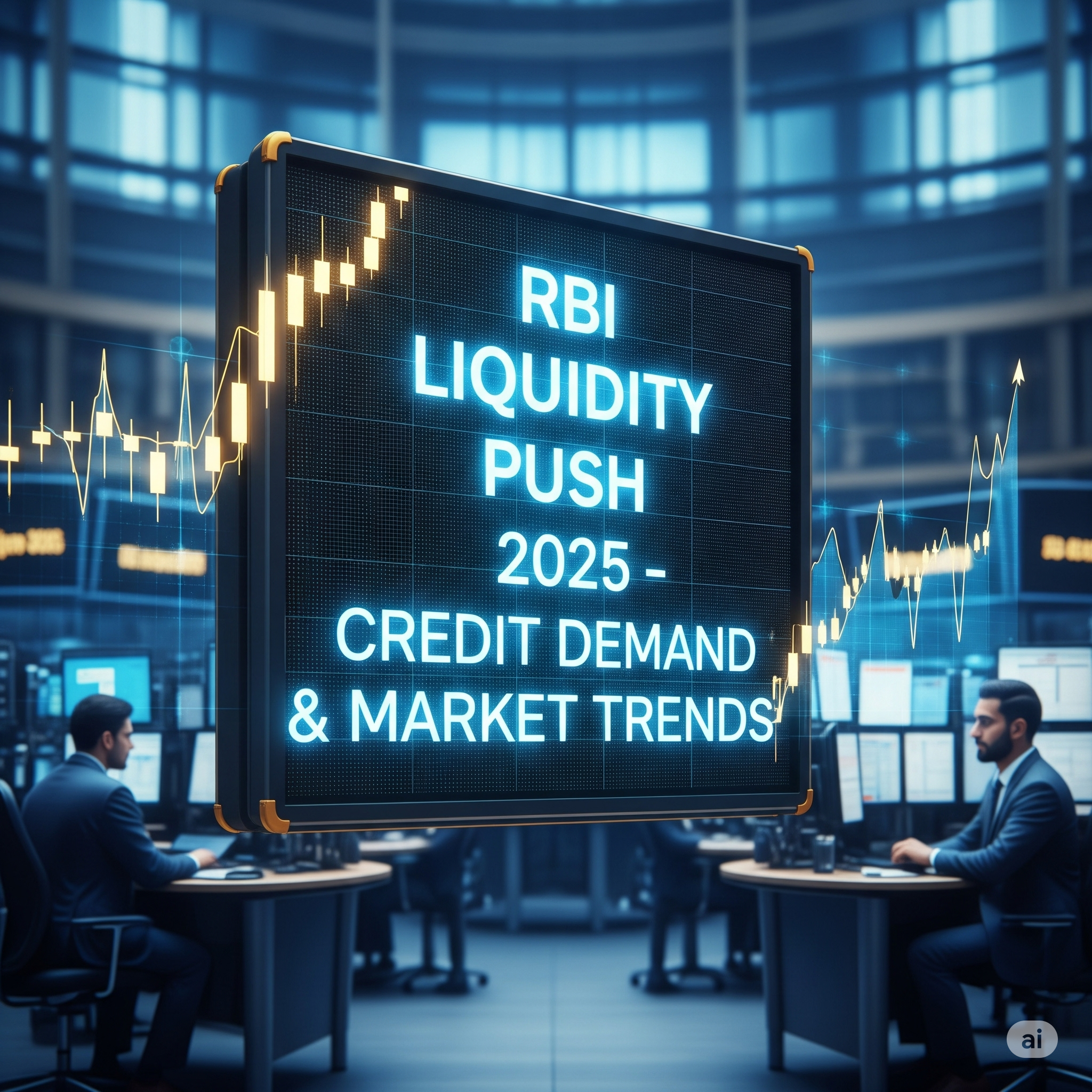 RBI Liquidity Push 2025 – Credit Demand & Market Trends